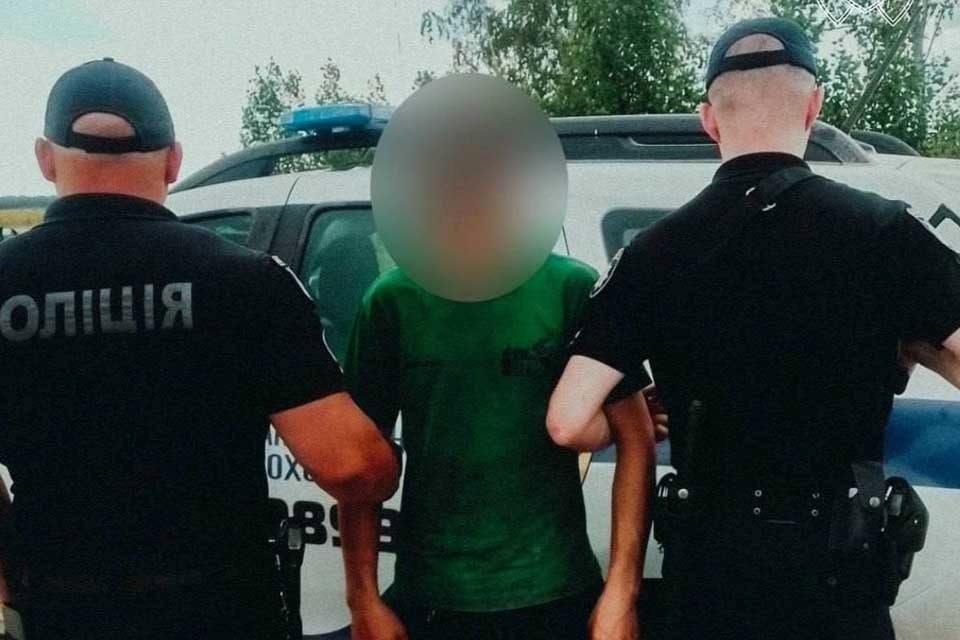 На Малинщині 17-річний хлопець підпалив посіви пшениці: поліцейські охорони затримали палія