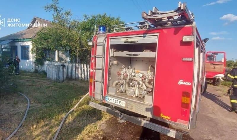 На пожежі в селі Лугинської громади виявили тіло людини