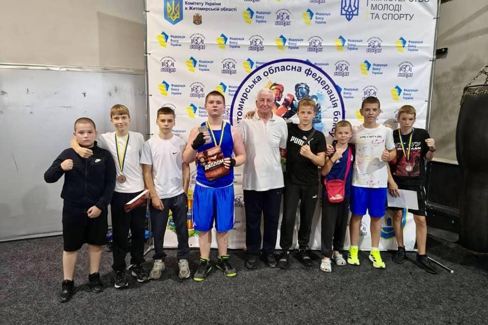 На чемпіонаті області з боксу малинські спортсмени вибороли 10 нагород