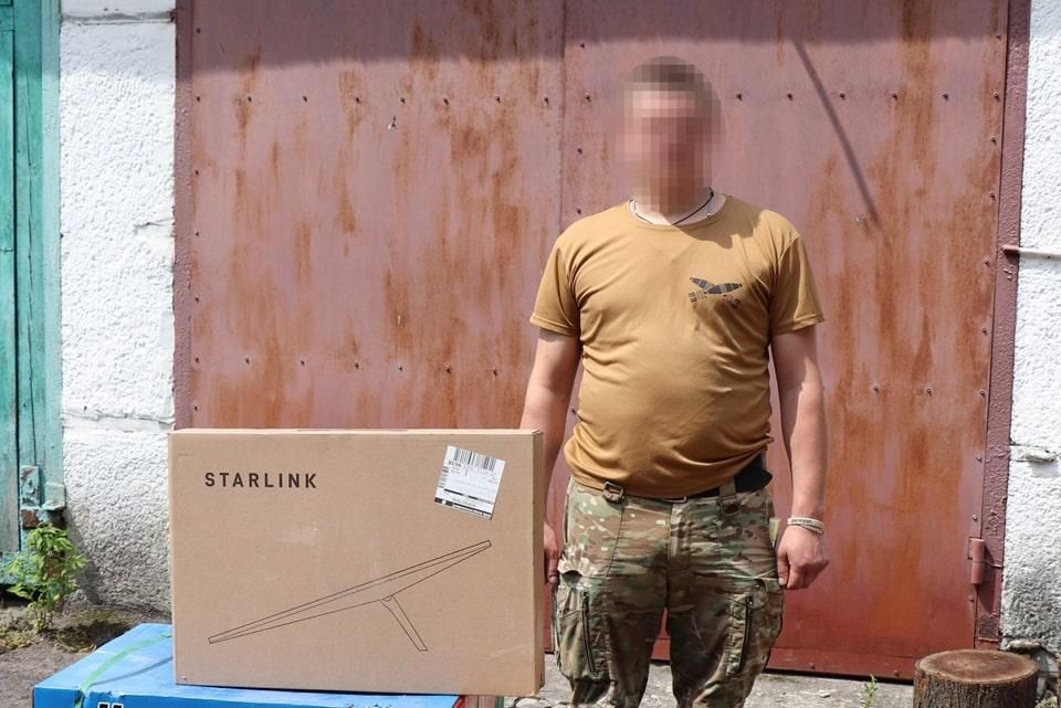 В Олевську за кошти міського бюджету для військового-земляка придбали Starlink, генератор та зарядну станцію