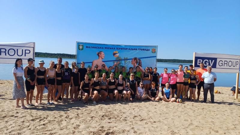 У Малині відбувся чемпіонат області з пляжного волейболу