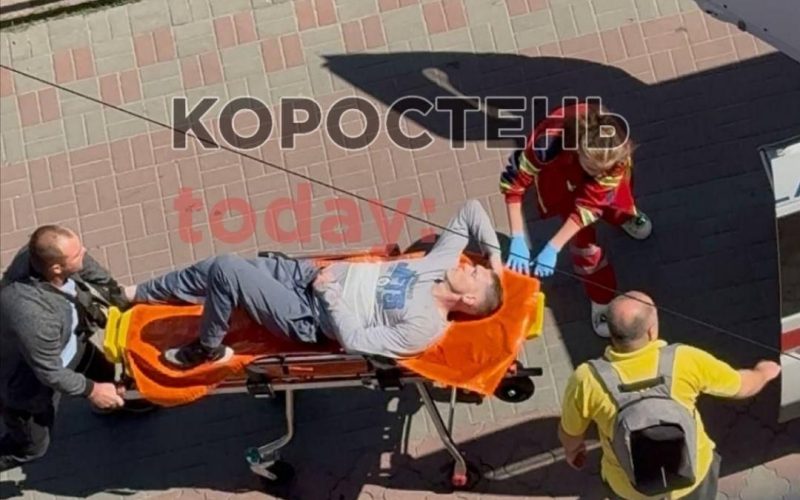 Подробиці конфлікту в центрі Коростеня: двох чоловіків госпіталізували до лікарні