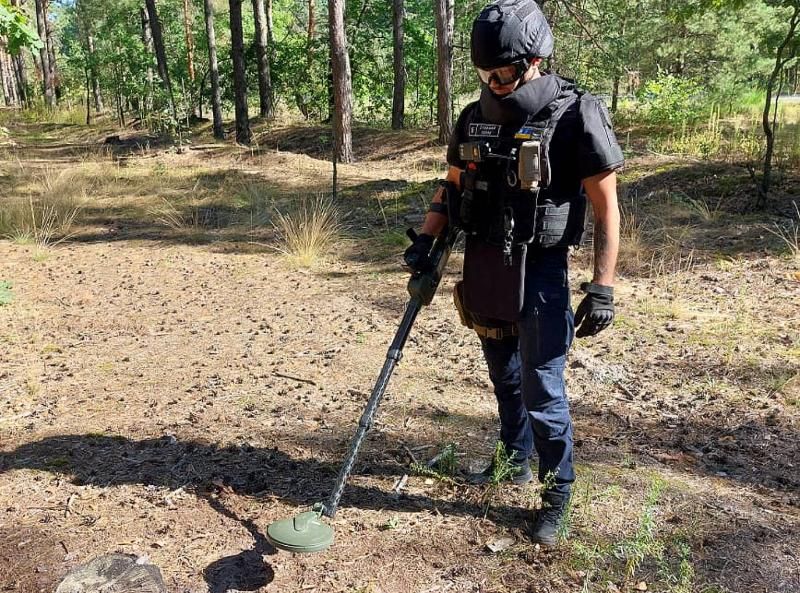 У лісі поблизу Малина місцеві жителі знайшли гранату