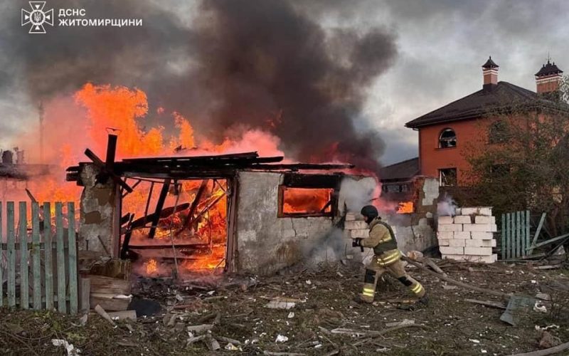 У ДСНС розповіли про постраждалих у Житомирському та Бердичівському районах від обстрілів росіян та загиблого чоловіка