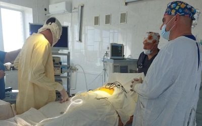 У Малинській лікарні вперше зробили лапароскопічну операцію