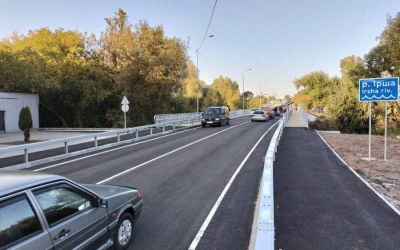 На два тижні в Малині перекриють рух мостом через річку Ірша