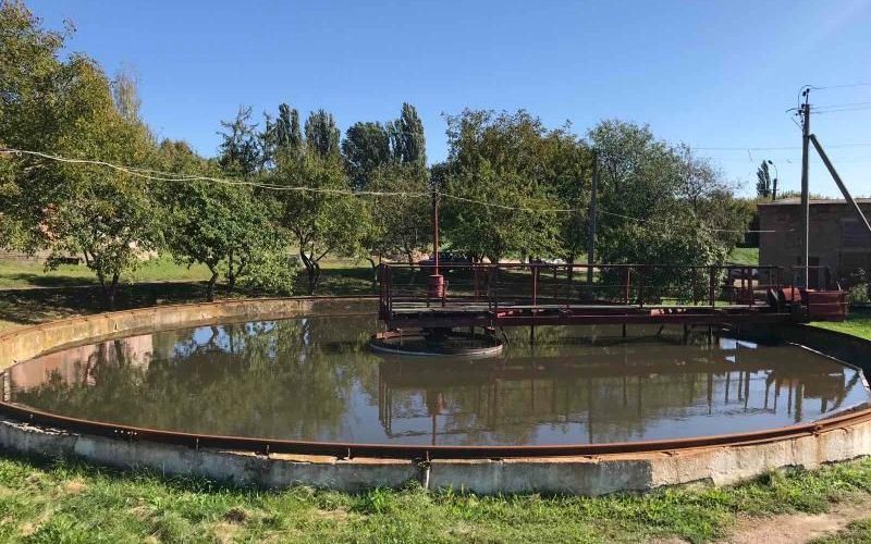 В Овручі на очисних спорудах водоканалу проведено ремонт вторинного відстійника стічних вод
