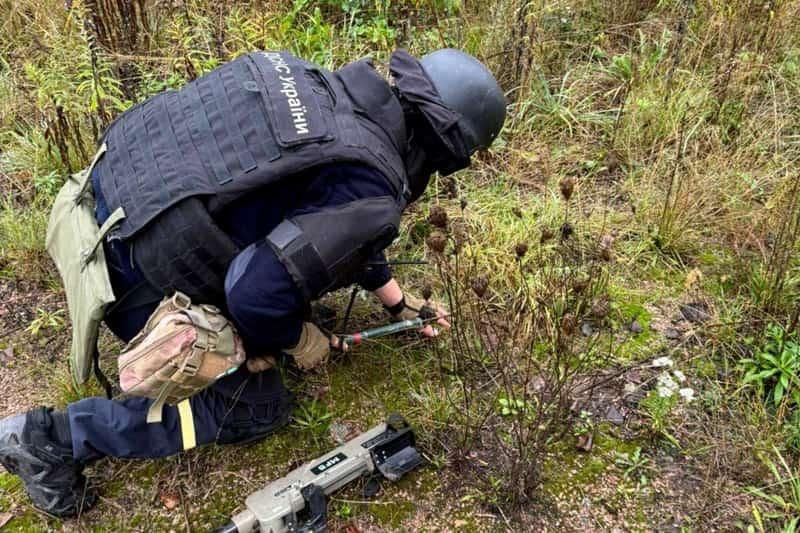 Поблизу одного з сіл Лугинської громади сапери знешкодили артснаряд