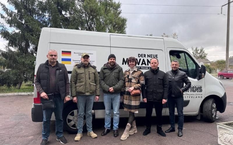 До Малина завітали німецькі партнери з медичною допомогою