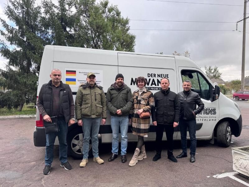До Малина завітали німецькі партнери з медичною допомогою