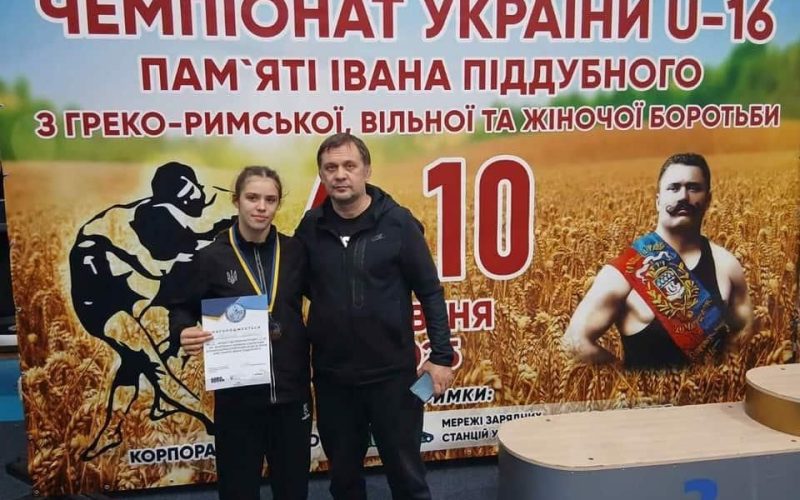 Коростенка Анжеліка Краснова виборола “бронзу” на чемпіонаті України з вільної боротьби