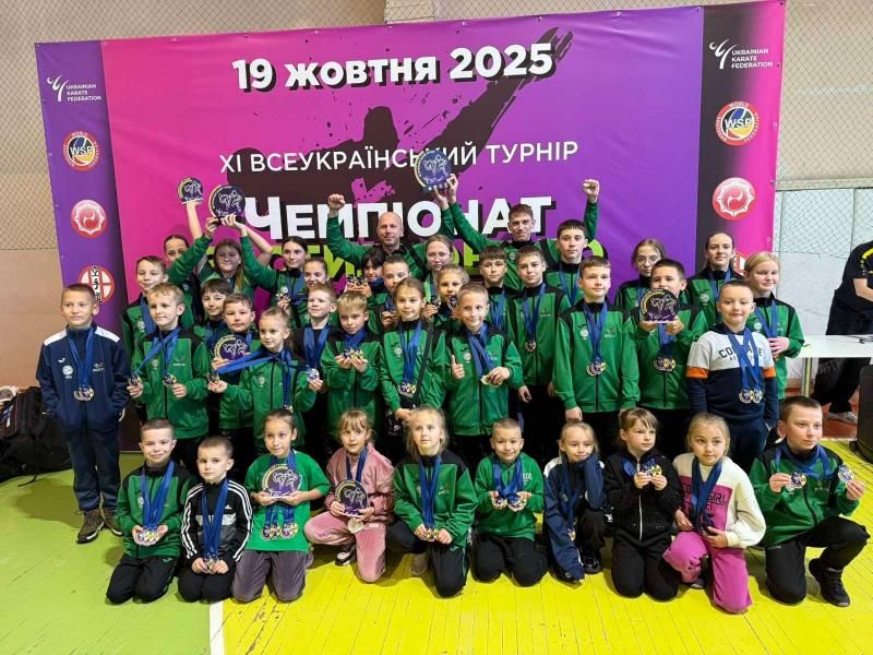 Коростенські спортсмени посіли перше загальнокомандне місце на Всеукраїнських змаганнях зі стильового карате