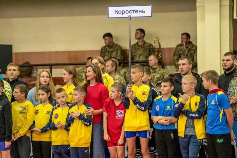 Коростенські спортсмени взяли участь у чемпіонаті з вільної боротьби