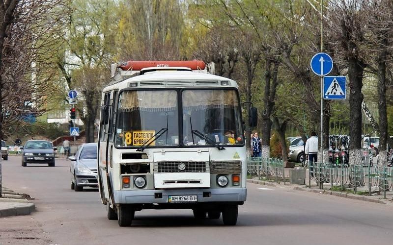 З початку листопада у Коростені рух автобусного маршруту “Гастелло – Бровар” до декількох зупинок скасовується