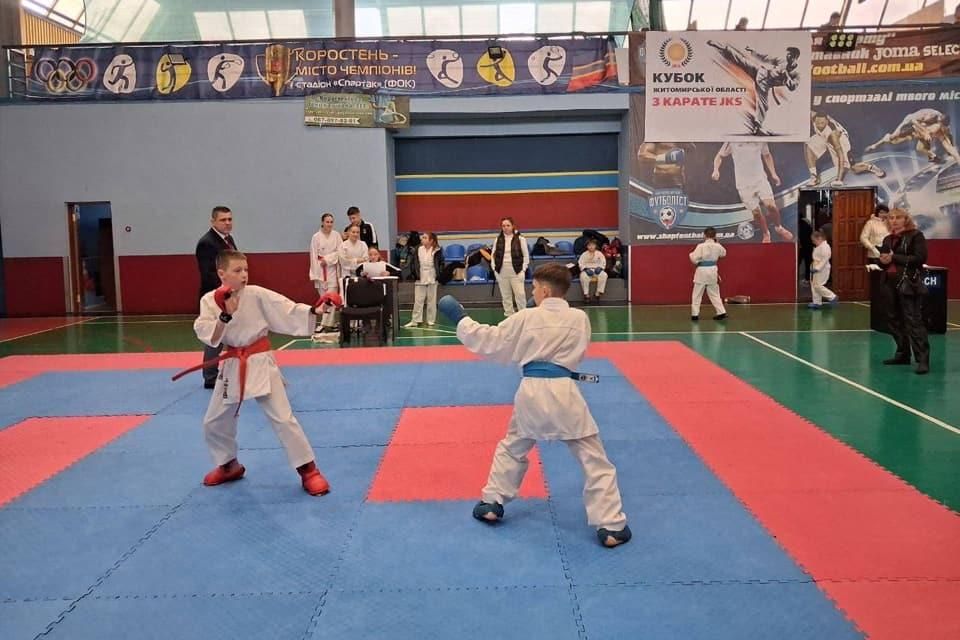 У Коростені відбувся Кубок області з карате JKS