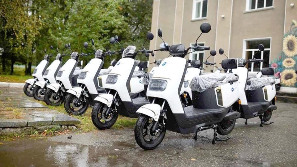 Нові електроскутери отримали соцпрацівники Коростенської громади