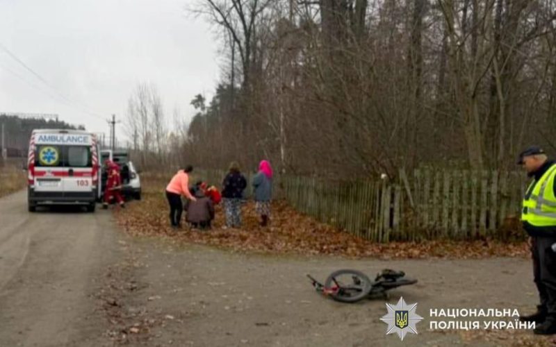У Малинській громаді під колесами автомобіля загинула 7-річна дитина