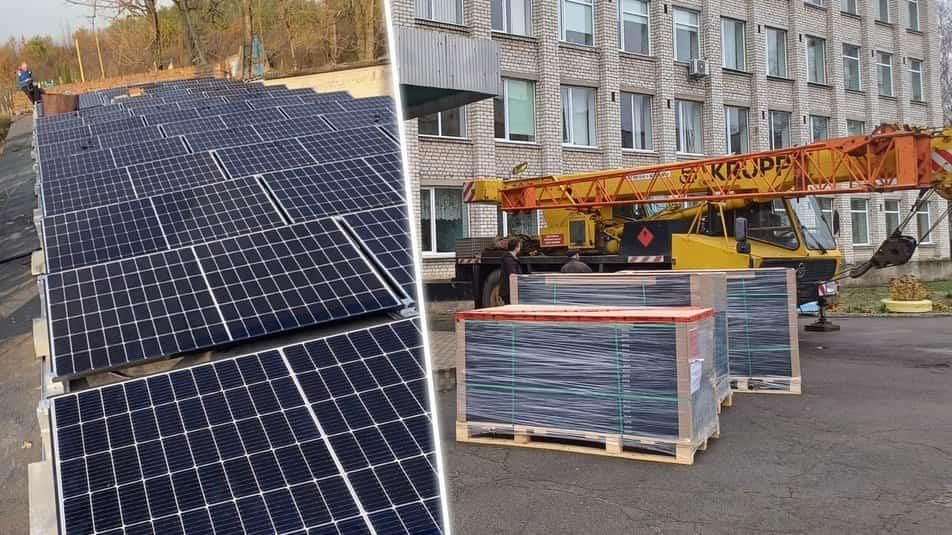 У Малинському ліцеї встановлюють сонячні панелі: де взяли гроші та що відомо про проєкт