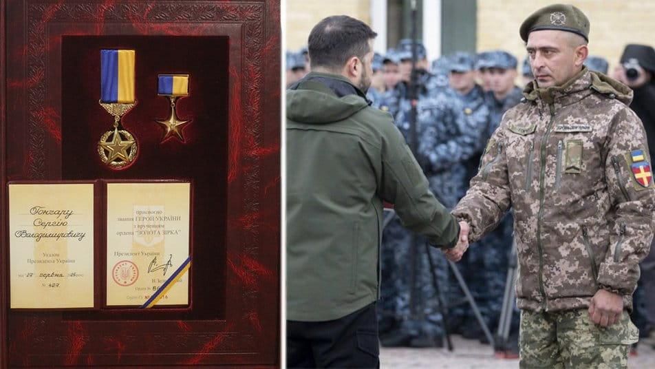 Солдат з Олевської громади, який пораненим 4 доби обороняв опорний пункт, отримав найвищу державну нагороду