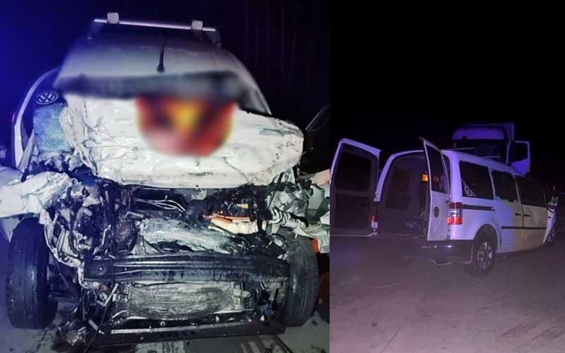На трасі в Коростенському районі водій на Volkswagen “влобову” зіткнувся з вантажівкою: загинули дві людини