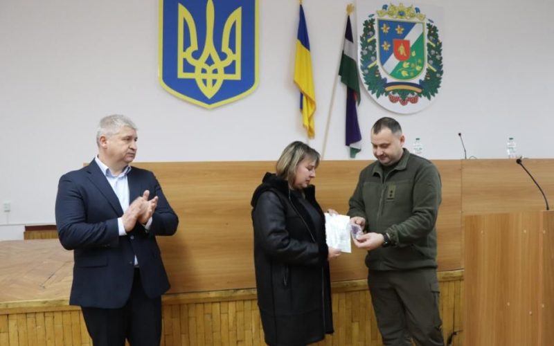 Воїн з Олевської громади Олег Михальчук отримав відзнаку “За незламність”