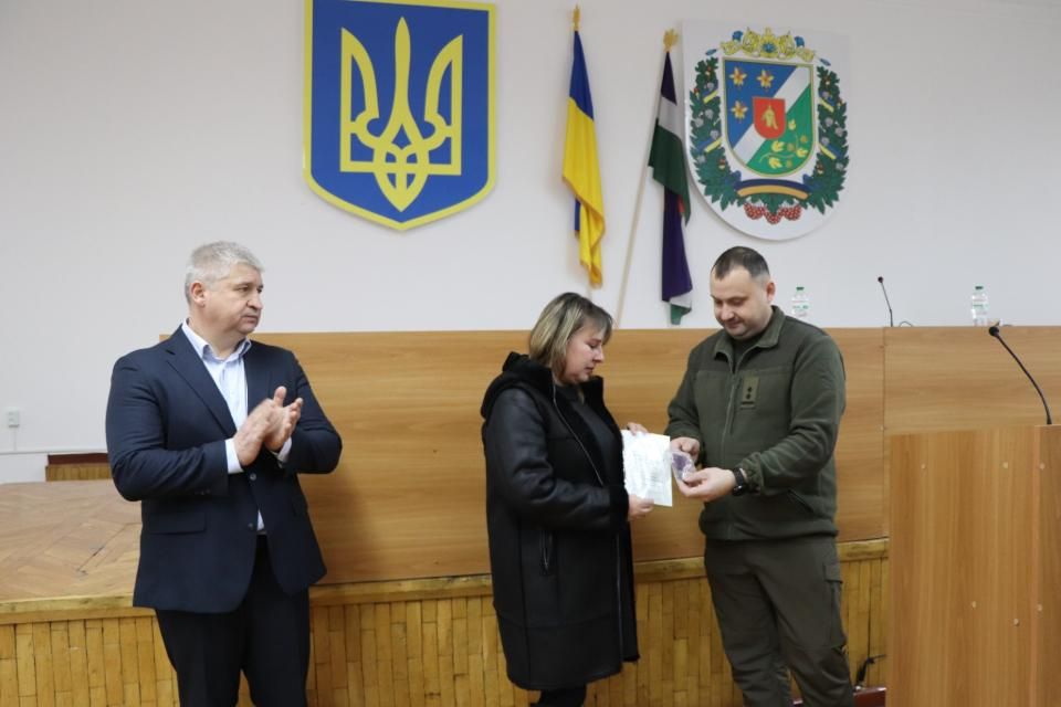 Воїн з Олевської громади Олег Михальчук отримав відзнаку “За незламність”