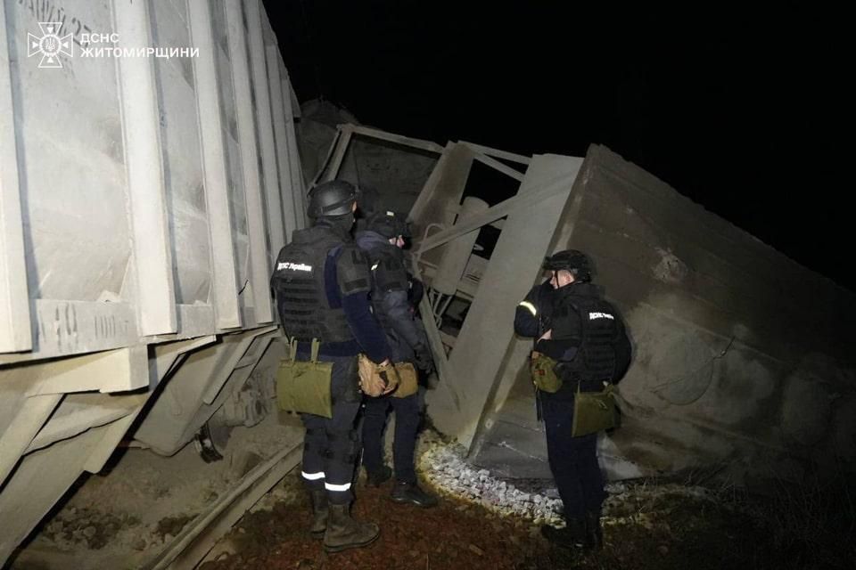 Атака БпЛА біля Коростеня: четверо залізничників поранені, пошкоджено інфраструктуру