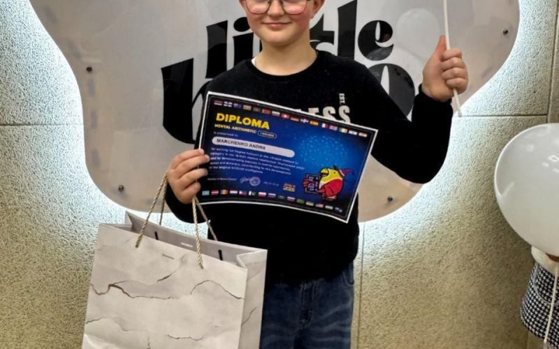 Другокласник з Малина здобув перемогу на Британській міжнародній олімпіаді з ментальної арифметики