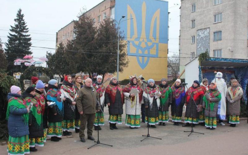 В Овручі провели різдвяний захід “Спільна колядка” та нагородили переможців фестивалю