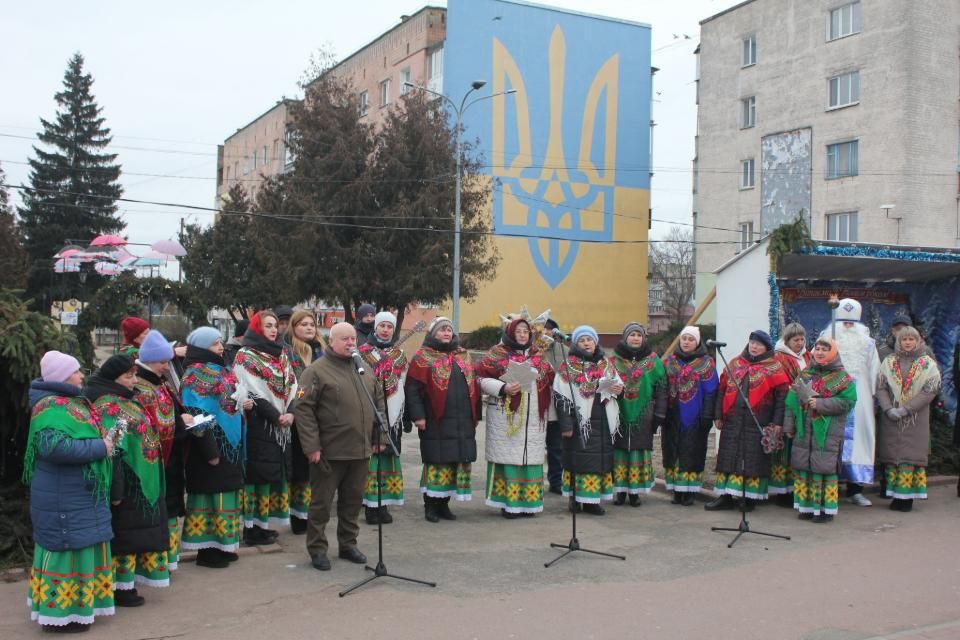 В Овручі провели різдвяний захід “Спільна колядка” та нагородили переможців фестивалю