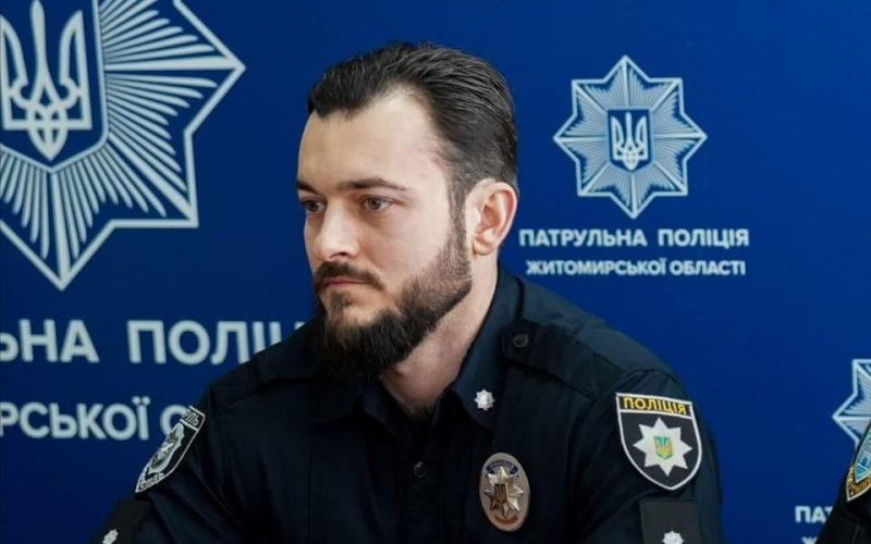 Новий керівник патрульної поліції Житомирщини – колишній командир батальйону на Київщині