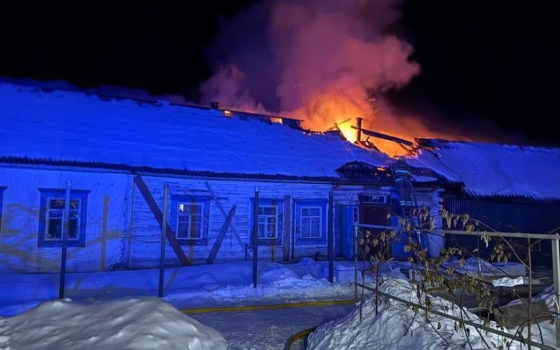 У селі на Овруччині сталася пожежа на території приватного господарства