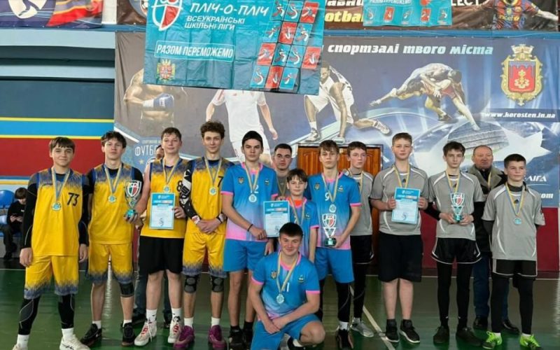 На Коростенщині визначили призерів баскетболу 3х3 серед учнів 5–9 класів