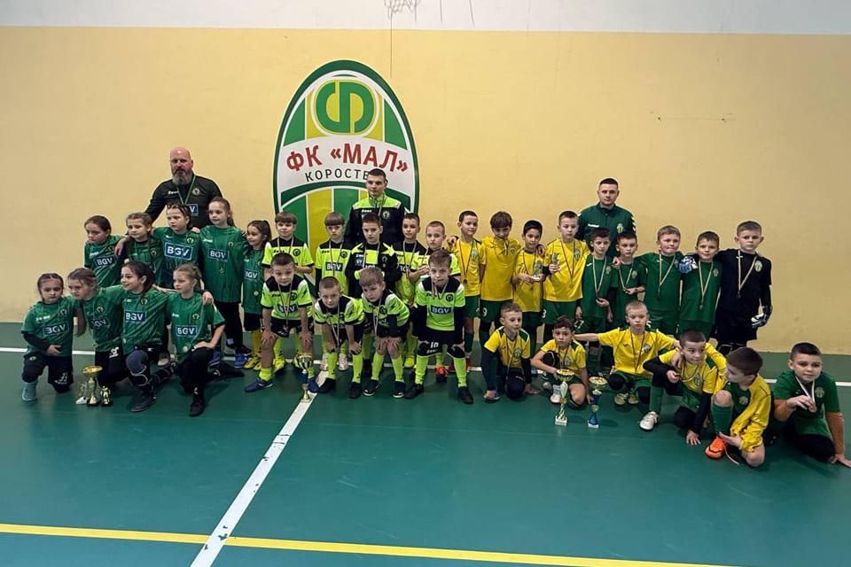 Юні коростенські футболісти виграли золото та бронзу на домашньому турнірі