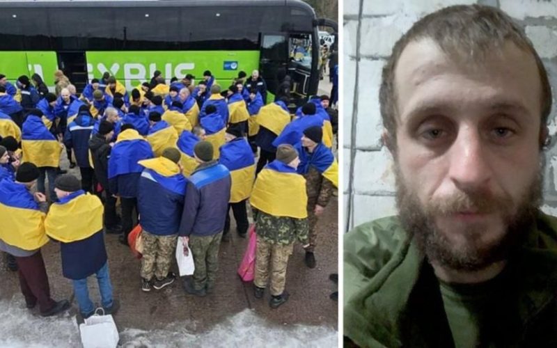 З російської неволі додому: під час обміну повернули військового Олександра Гаєвського з Малинської громади
