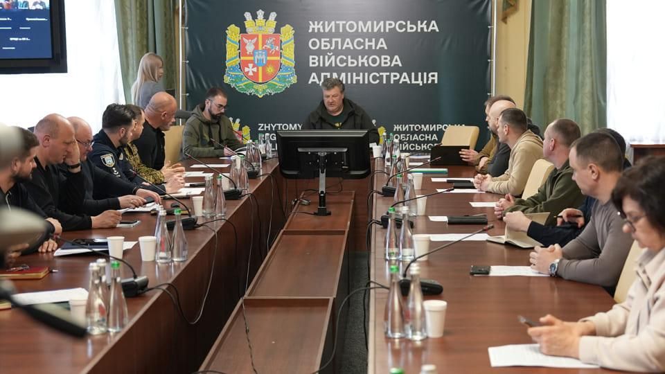 Рада оборони Житомирської області визначила пріоритети підсилення обороноздатності