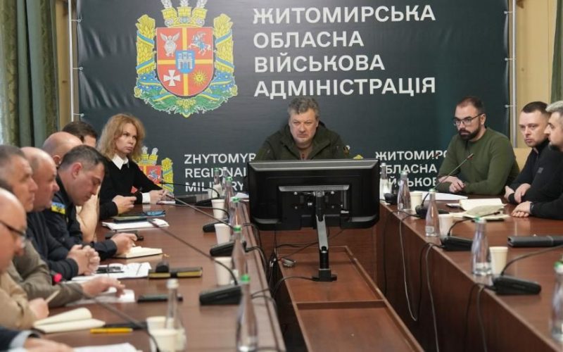 Керівник Житомирської ОВА провів комісію ТЕБ та НС щодо подальших дій у Коростені