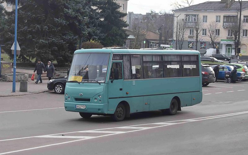 У Коростені оприлюднили розклад руху автобусів у провідні вихідні