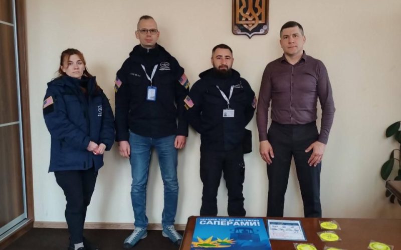 У Чоповицькій громаді два місяці працюватимуть закордонні фахівці гуманітарної організації, яка займається розмінуванням