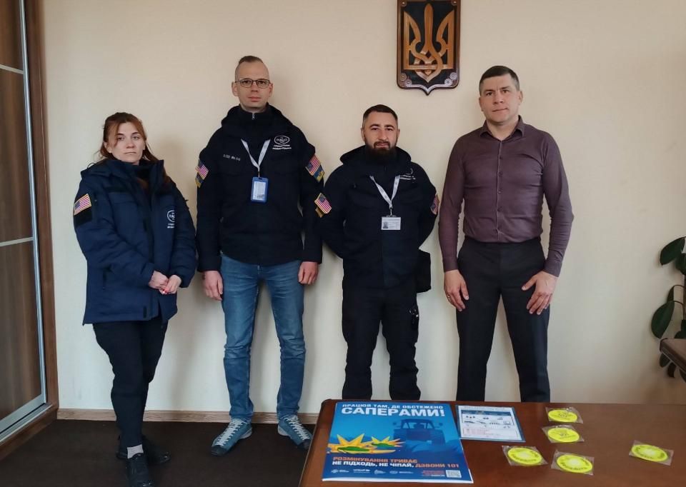 У Чоповицькій громаді два місяці працюватимуть закордонні фахівці гуманітарної організації, яка займається розмінуванням