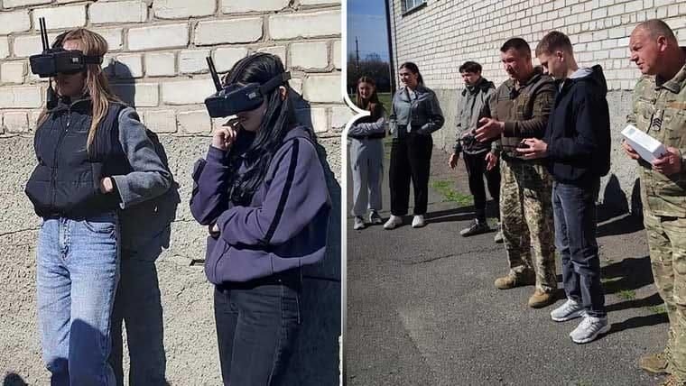 В одному з ліцеїв Олевської громади старшокласники навчаються керувати дронами