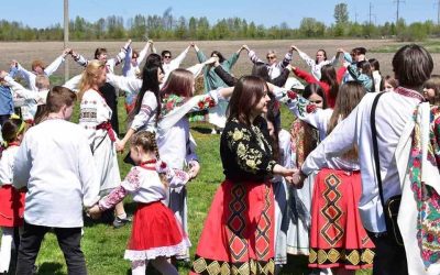 Сакральні обряди, хороводи та ярмарок майстринь: у Коростенській громаді пройшов етнопроєкт “Древлянське коло”