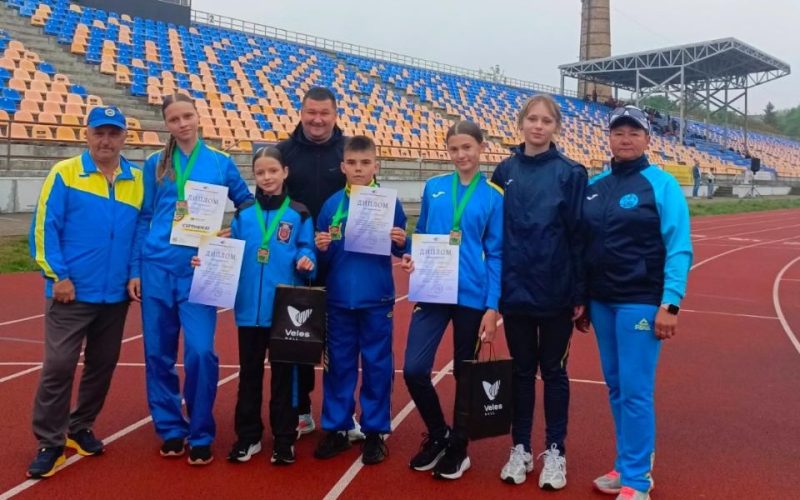 Коростенці привезли додому медалі з Всеукраїнських змагань з легкої атлетики