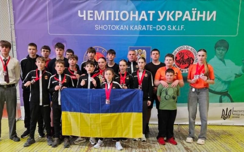 На чемпіонаті України з шотокан карате-до коростенські спортсмени вибороли близько 20 медалей