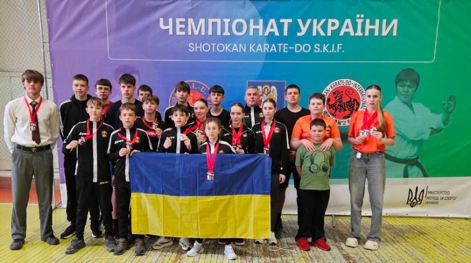 На чемпіонаті України з шотокан карате-до коростенські спортсмени вибороли близько 20 медалей
