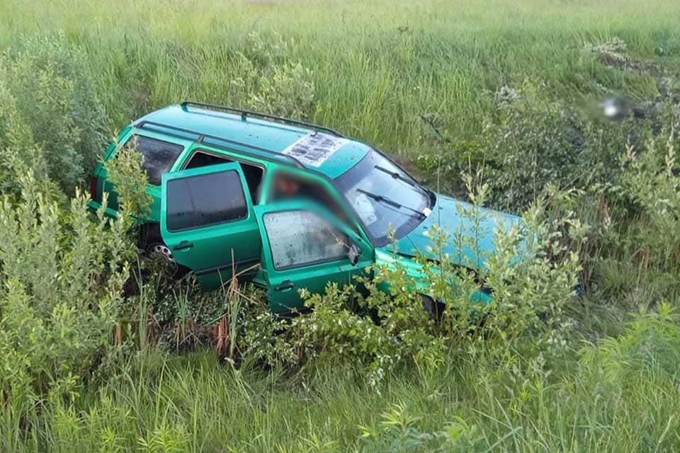 На трасі в Житомирській області Volkswagen з’їхав у кювет та перекинувся: від отриманих травм водій загинув