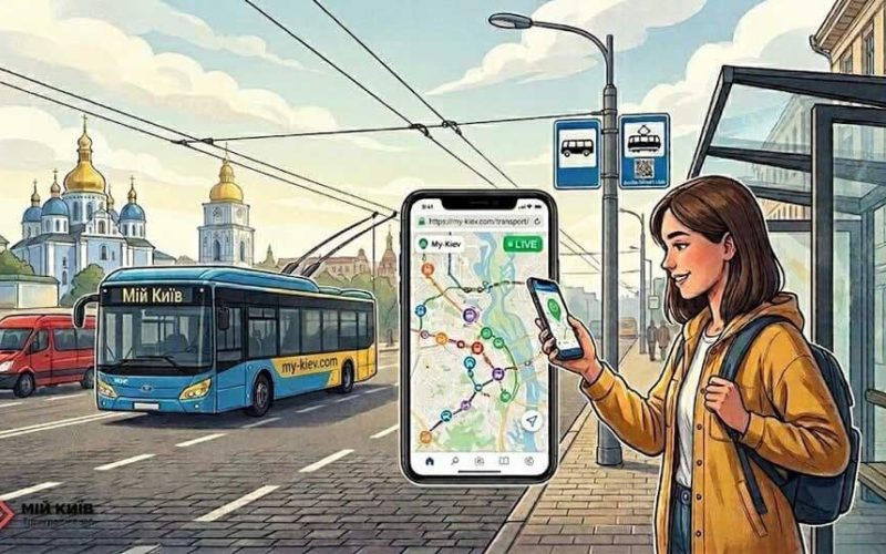 У Києві запустили онлайн-моніторинг громадського транспорту