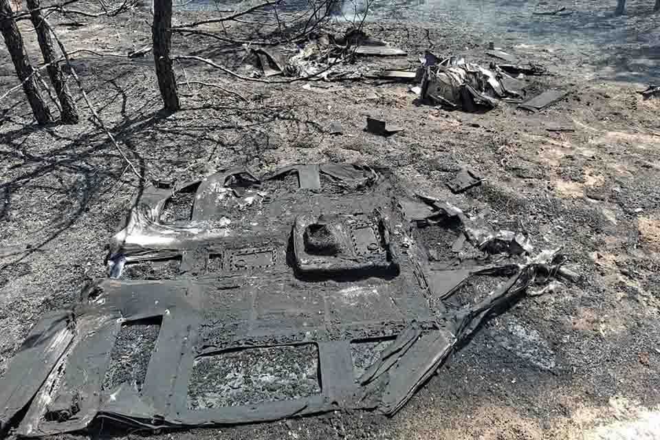 На Житомирщині прикордонники показали, як знищують БпЛА росіян