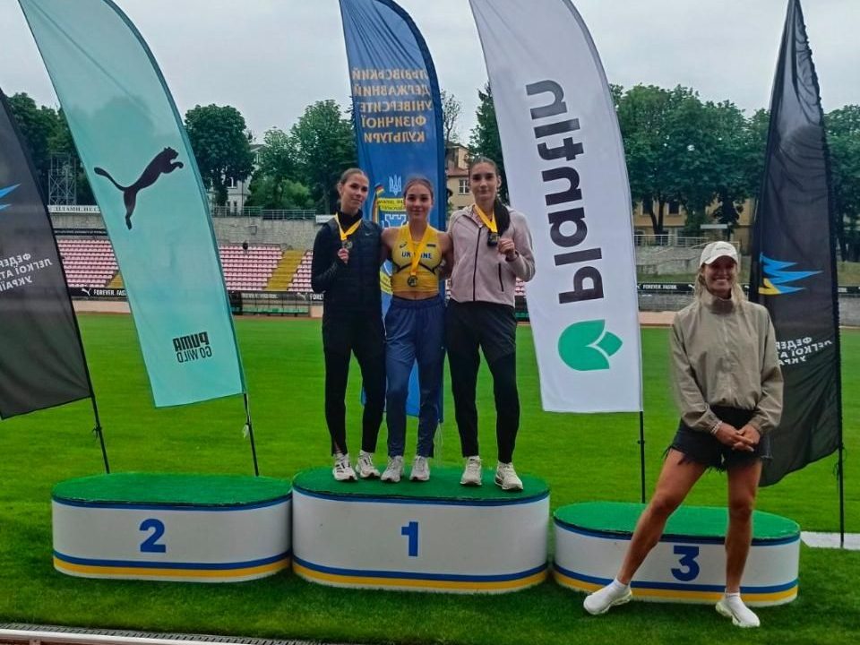 З чемпіонату України з легкої атлетики коростенська спортсменка Діана Милайленко привезла “бронзу”
