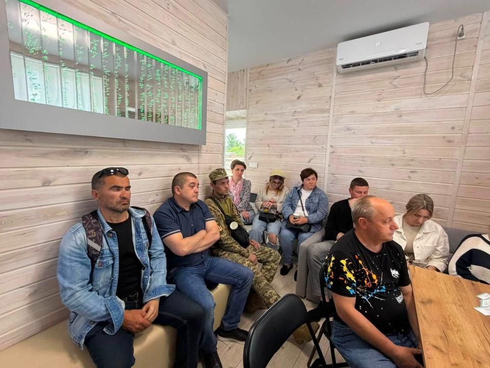 У Малині відкрили ветеранський простір «ВЕТЕРАН ХАБ: територія спокою»